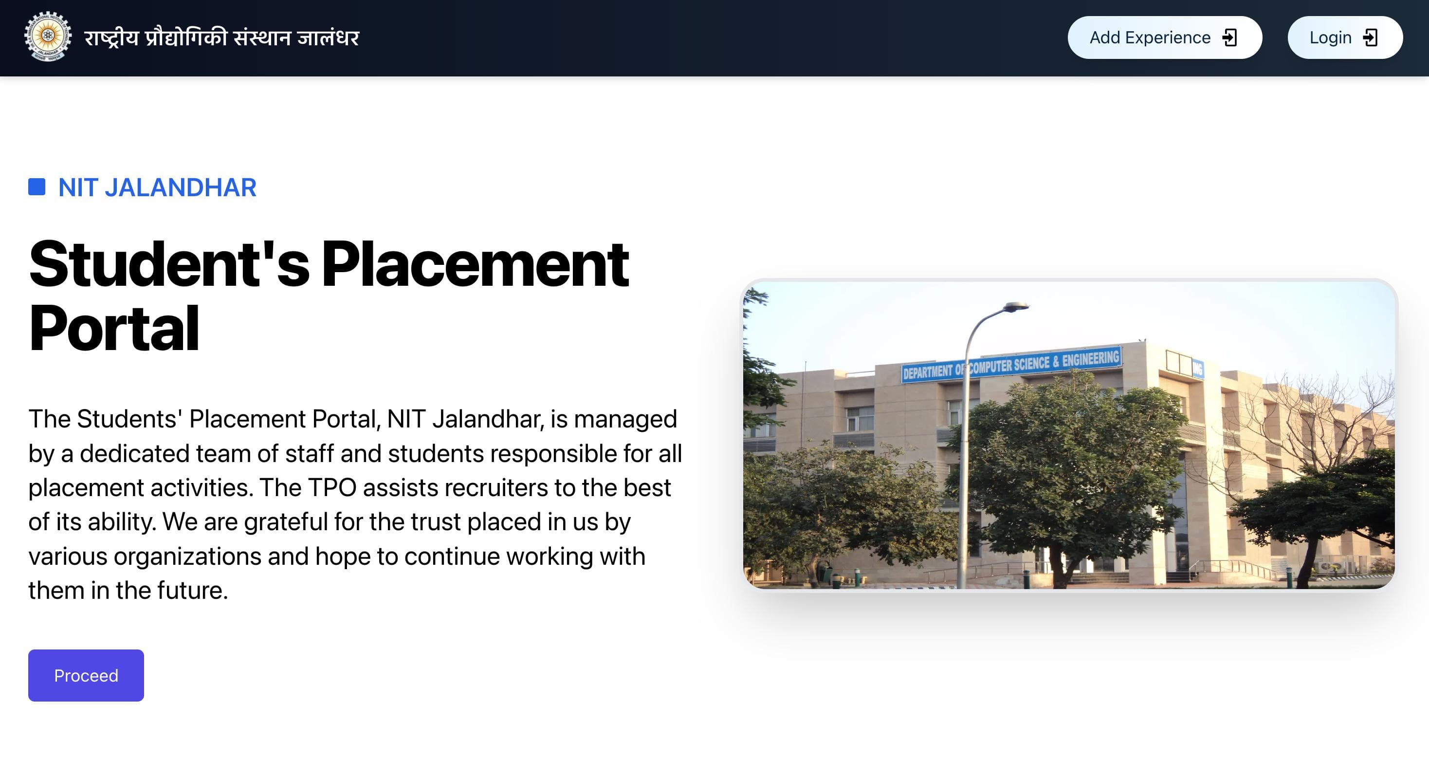 Training & Placement Portal
